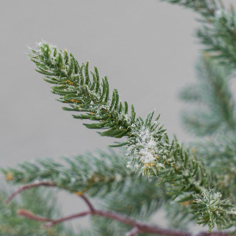 Искусственная заснеженная новогодняя ёлка в кашпо, 125 см Frost-Covered Christmas Tree In Pot 125 cm