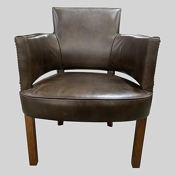 Стул New York Dining Chair RM натуральная кожа Antique Master - ракурс 3