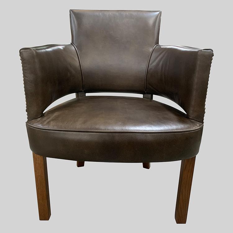 Стул New York Dining Chair RM натуральная кожа Antique Master - ракурс 3