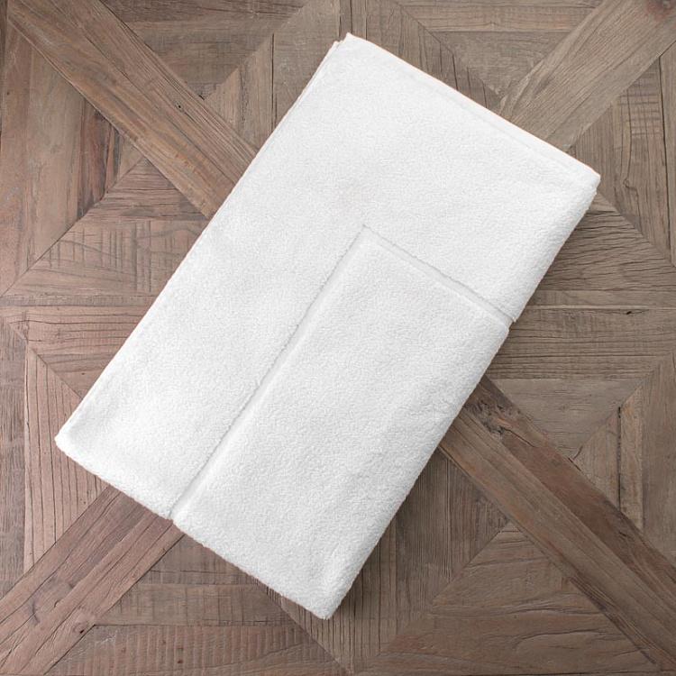 Белый коврик для ванной комнаты, 60х95 см Bulky Towel Mat C White 60x95 cm