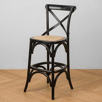 Барный стул Silvie Barstool дуб Oak Black