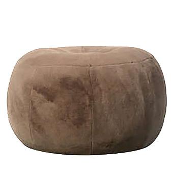 Пуфик Alaska Donut Pouf искусственный мех Big Bear Taupe