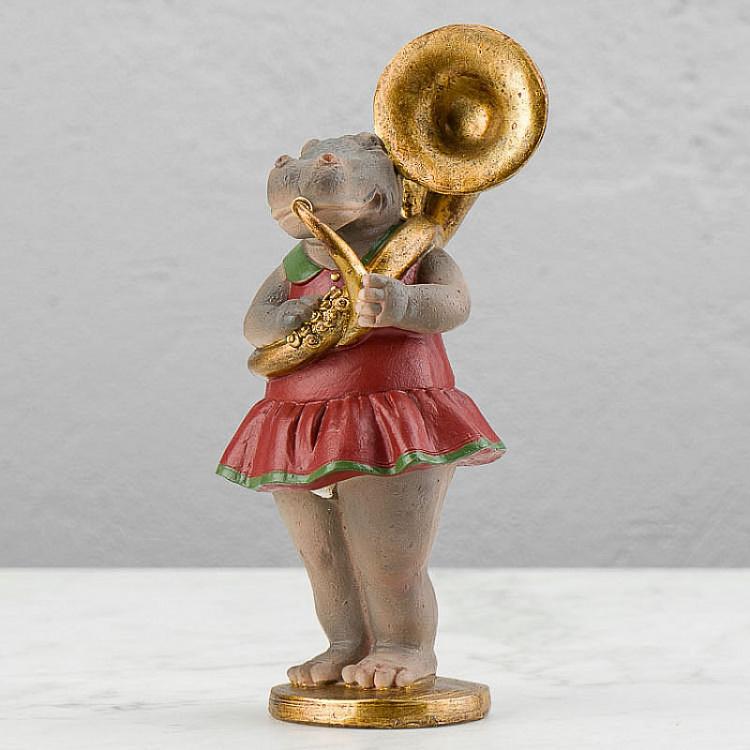 Mrs Hippo With Tuba discount