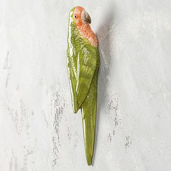 Настенное украшение Ceramic Wall Parrot
