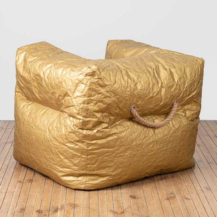 Золотое кресло Одеон Odeon Armchair Gold
