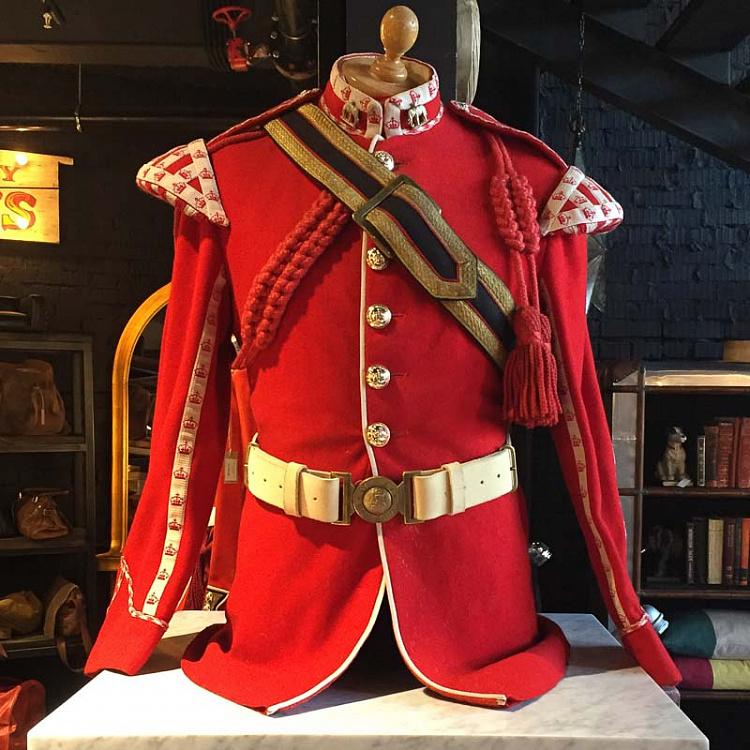 Винтажный мундир Барабанщика полка герцога Веллингтона Vintage Duke Of Wellington Regiment Drummer Tunic