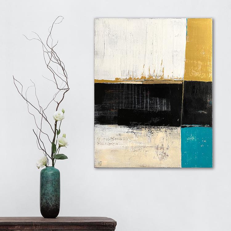 Картина Гео, холст, акрил Geo Painting