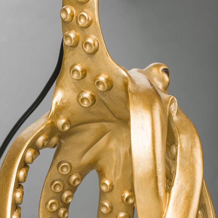 Настольная лампа Золотой осьминог Отто Table Lamp Golden Octopus Otto