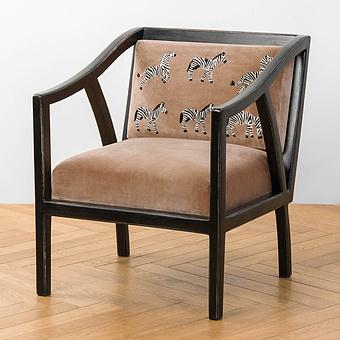 Embroidered Armchair
