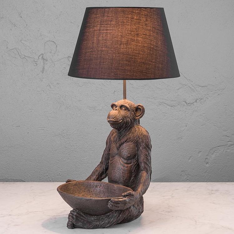 Monkey Tray Lamp With Shade