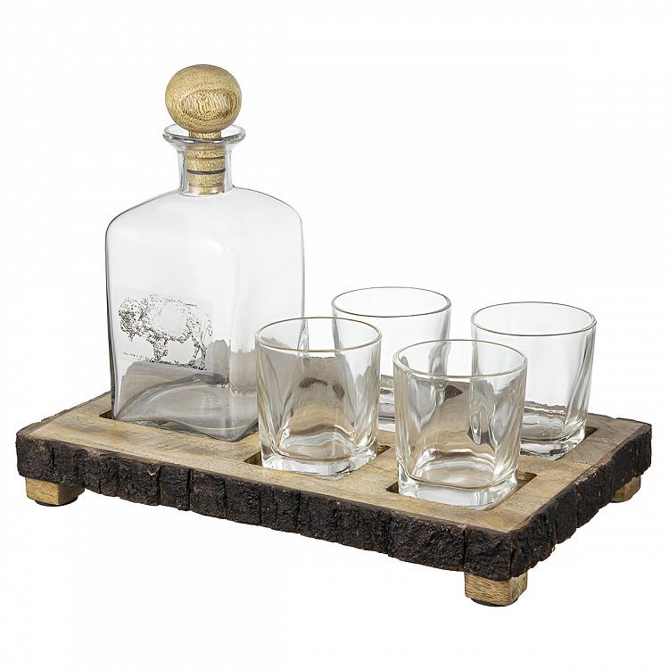 Набор для виски Ален Set Of 6 Barware Alaine