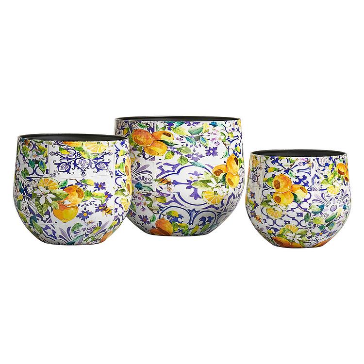 Кашпо Effectory Savage Garden Bowl Pot Capri Medium - ракурс 2