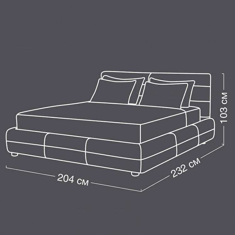 Двуспальная кровать Сахара Sahara Double Bed RM