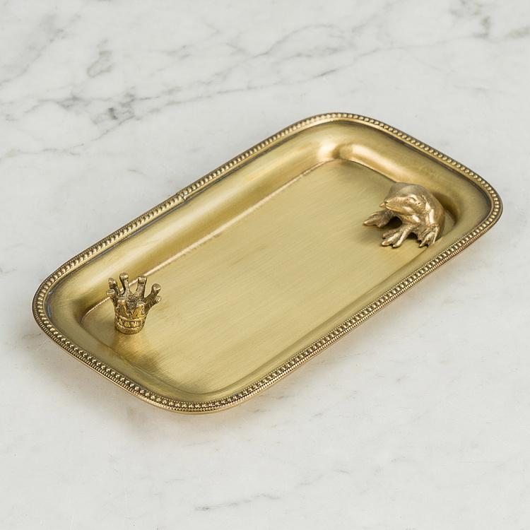Подставка для мелочей Царевна-лягушка Frog And Crown Tray