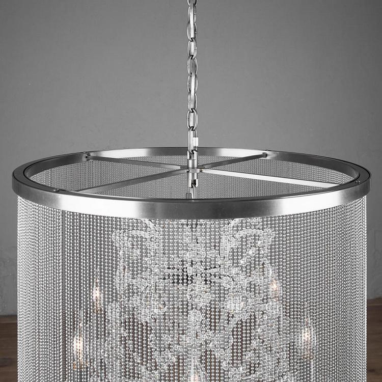 Хрустальная люстра Кольчуга, S Chainmail Crystal Chandelier Small