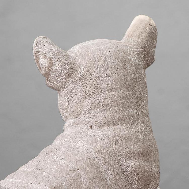 Серая статуэтка Французский бульдог French Bulldog Grey