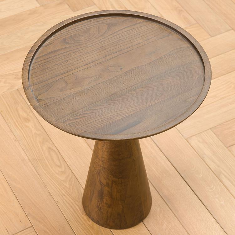 Журнальный стол Гриб, L Mushroom Wood Table Big