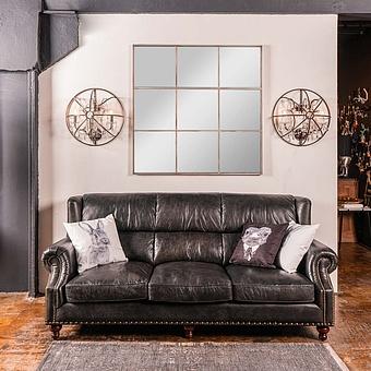 Бра Gyro Crystal Sconce хрусталь и металл Clear Crystal and Natural Metal - ракурс 4
