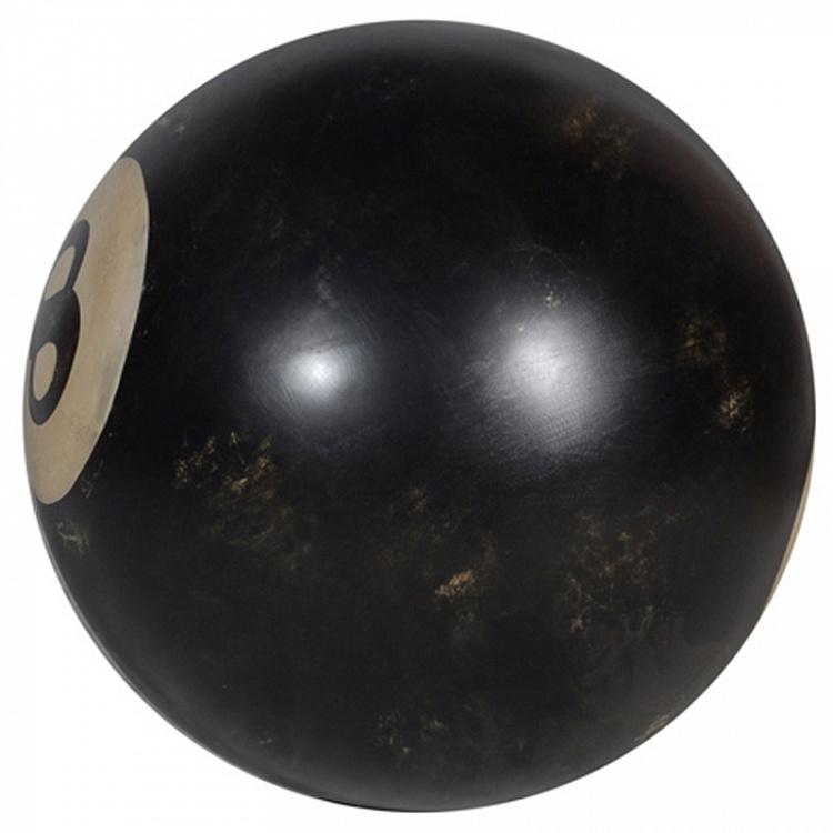 Декоративный бильярдный шар 8, L Ball 8 Large
