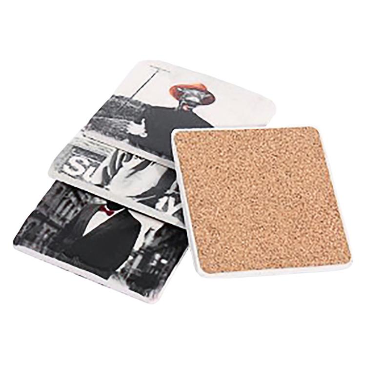 Набор из четырёх подставок под стаканы Киноцефалы Set Of 4 Stone Coasters Cynocephalus