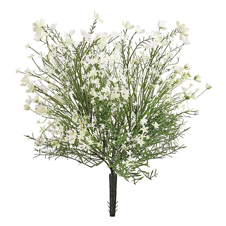 Искусственное растение Flowering Field Bush White 35 cm