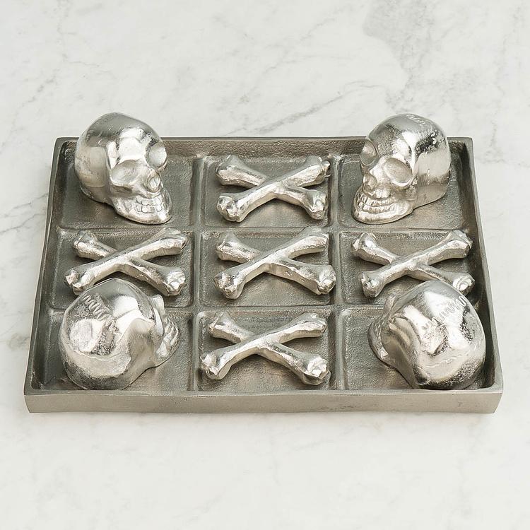 Настольная игра Крестики-нолики с черепами и костями Skull Tic Tac Toe