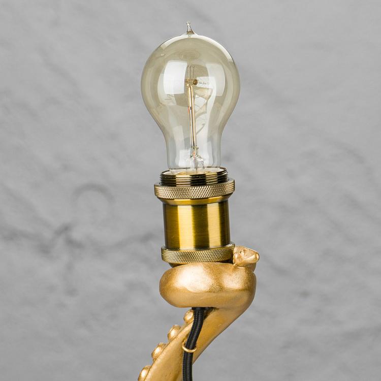 Настольная лампа Золотой осьминог Отто Table Lamp Golden Octopus Otto