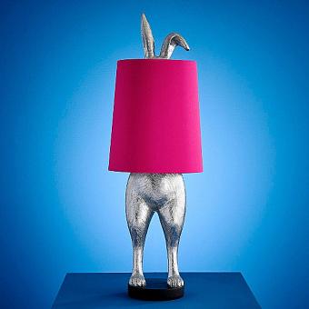 Table Lamp Hiding Bunny Pink