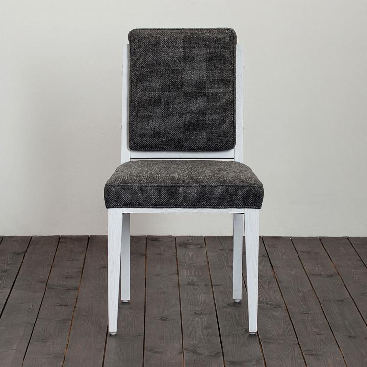 Стул, белые ножки 17 Dining Chair, White Wood