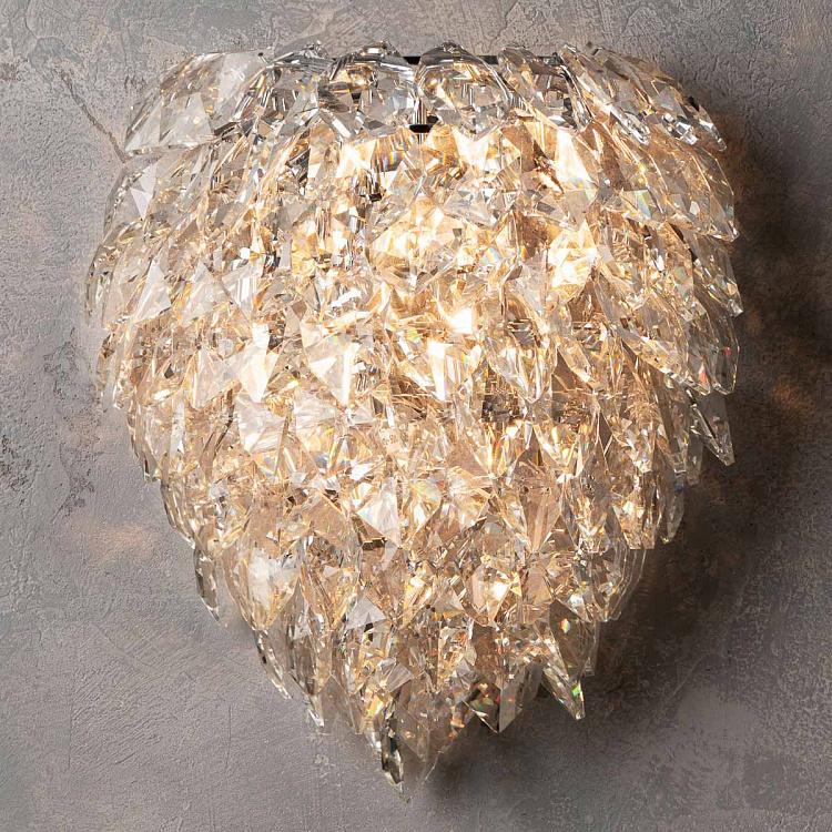 Бра Фараон с хрустальными лепестками, M Pharaoh Brilliant Petals Sconce Medium