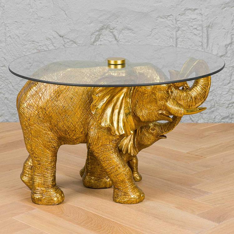 Журнальный стол Слоны Side Table Elephants