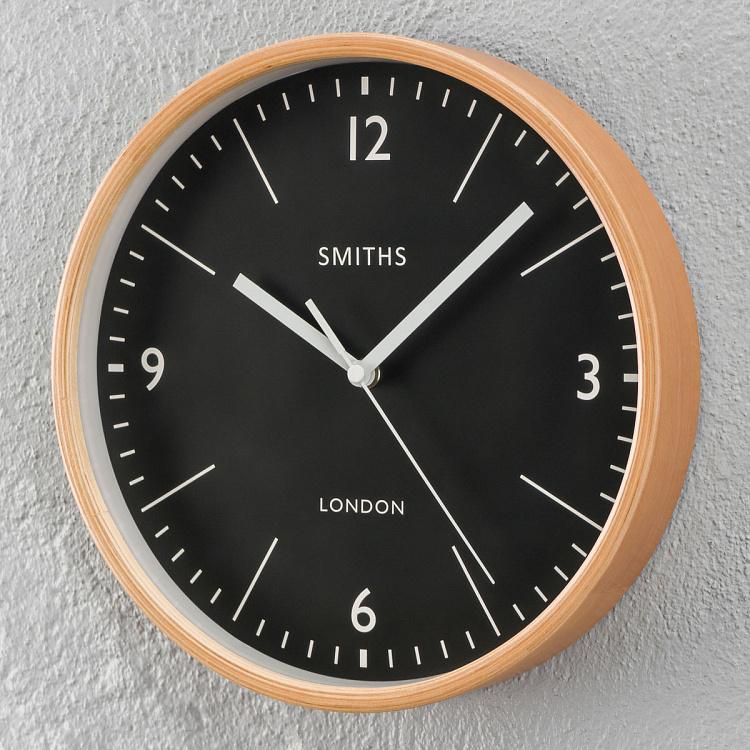 Деревянные настенные часы Смитс Wooden Smiths Wall Clock