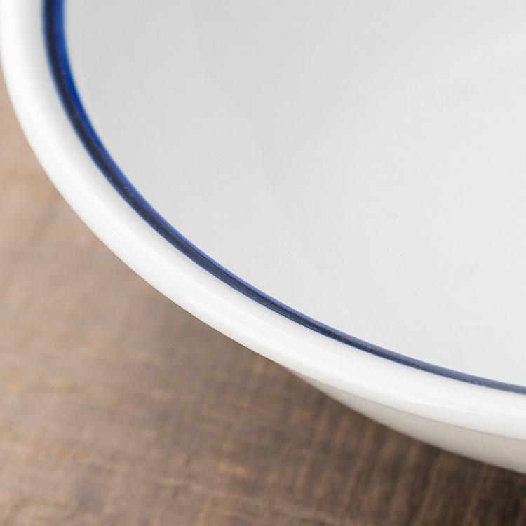 Тарелка для супа Синяя полоска, S Filo Blue Soup Plate Small