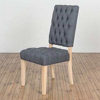 Стул Celine Dining Chair лён Linen Carbon