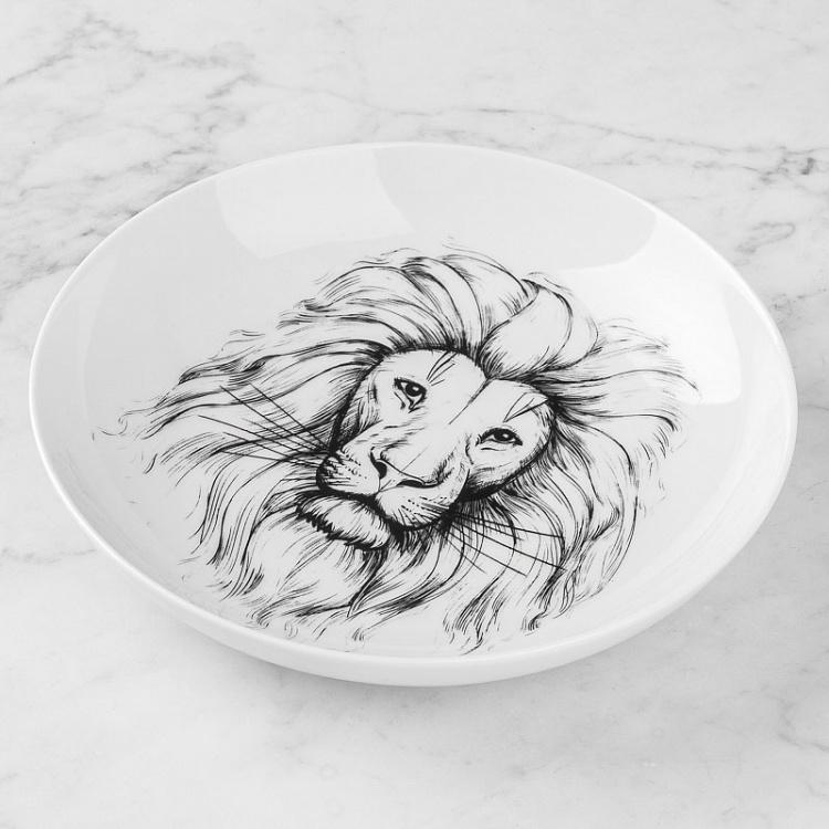 Глубокая тарелка Лев Lion Deep Plate