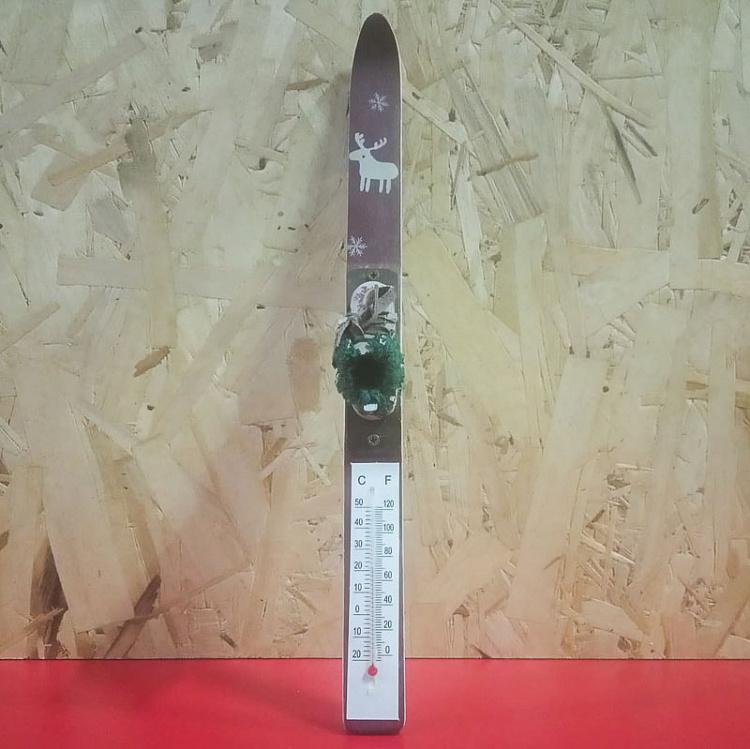 Термометр Красная лыжа дисконт5 Red Ski Thermometer discount5