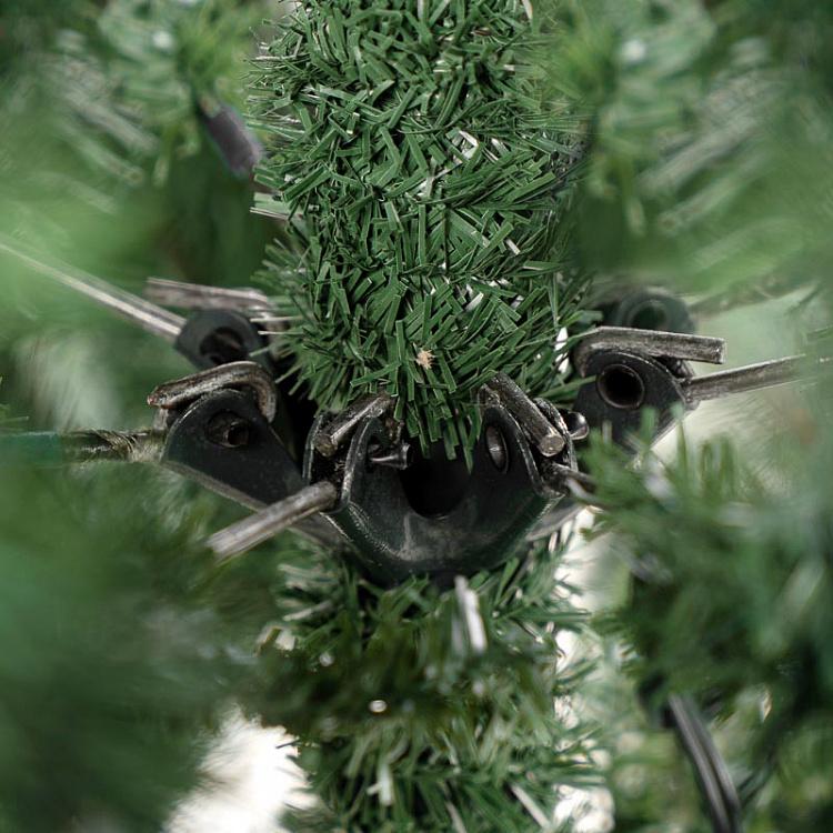 Искусственная новогодняя ёлка с led-гирляндой, 225 см 550 Led Light Pine Tree Green 225 cm