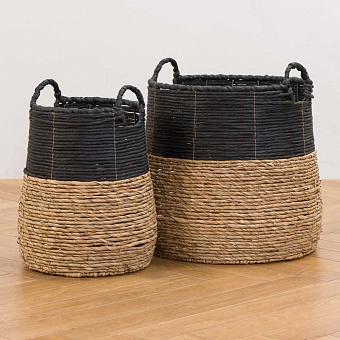 Набор из 2-х корзин Set Of 2 Two Tone Baskets