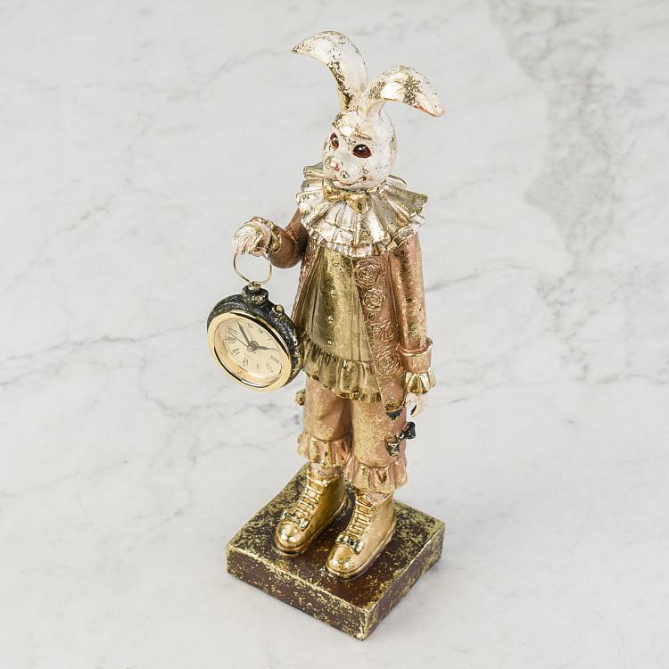 Статуэтка Кролик с часами Rabbit Figurine With Clock