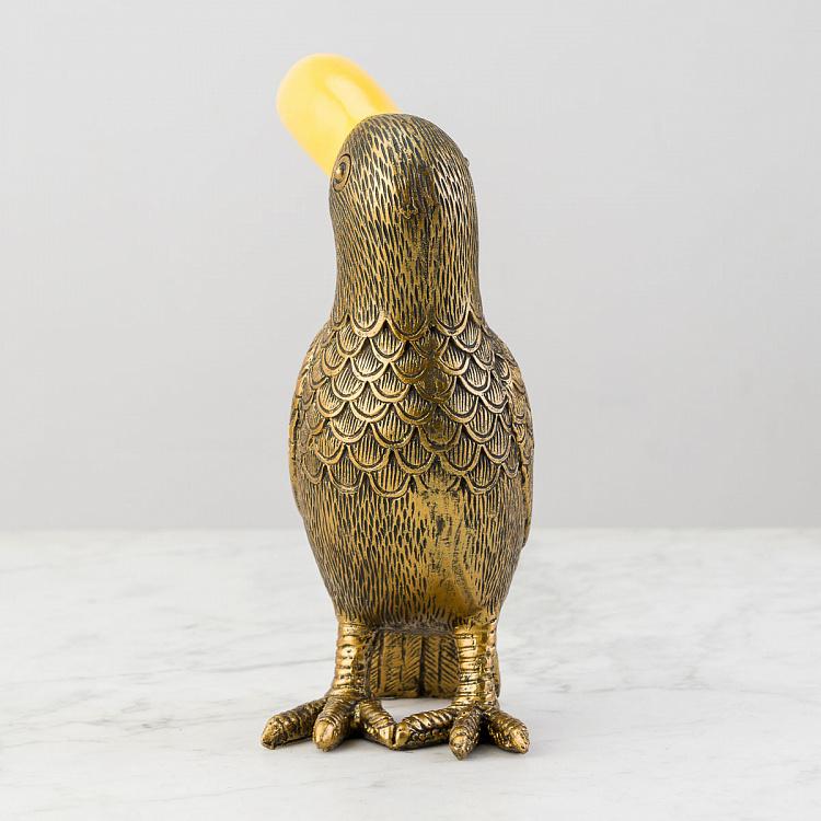 Статуэтка Тукан с жёлтым клювом Golden Toucan With Yellow Beak Figurine