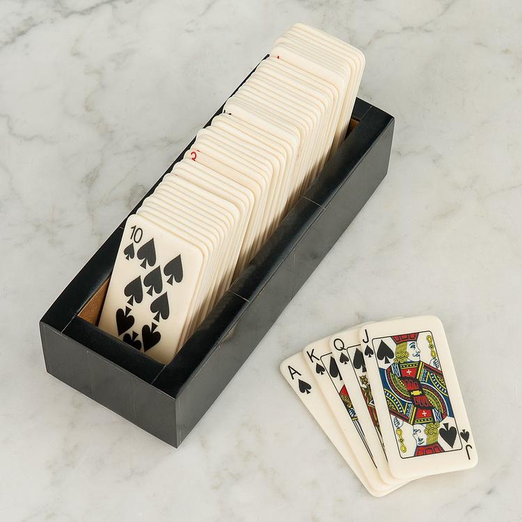 Игральные карты в чёрной коробке Deck Of Cards In Black Box