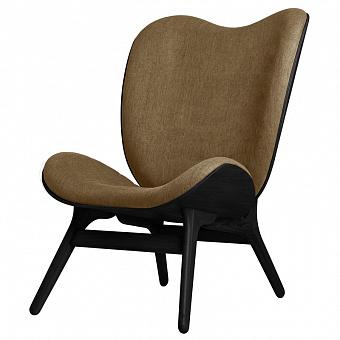 A Conversation Piece Lounge Chair Tall, Black Oak