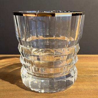 Стакан Architecte Glass Low With Golden Rim discount