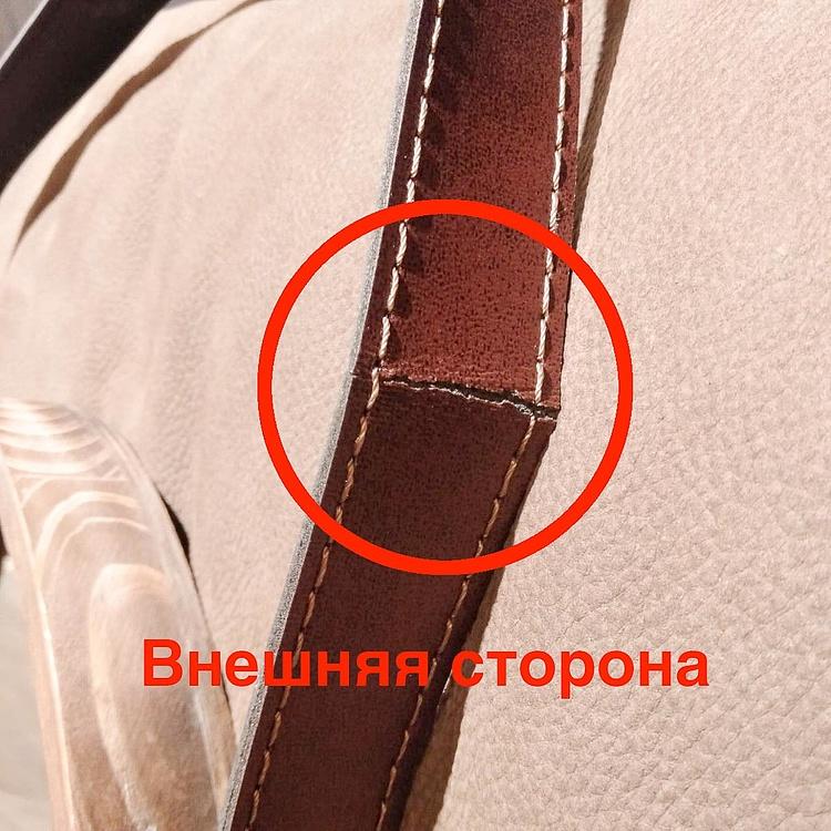 Настенное круглое зеркало из тёмного дерева на ремешке дисконт2 Round Dark Wood Mirror With Faux Leather Strap discount2