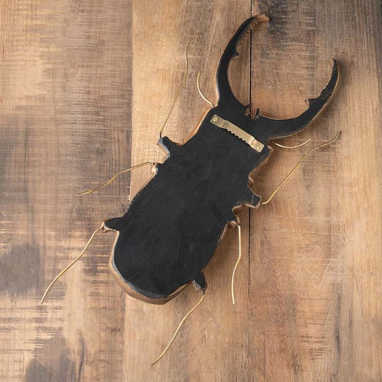 Настенное украшение с зеркалами Жук-олень Stag Beetle Wall Decor With Mirrors