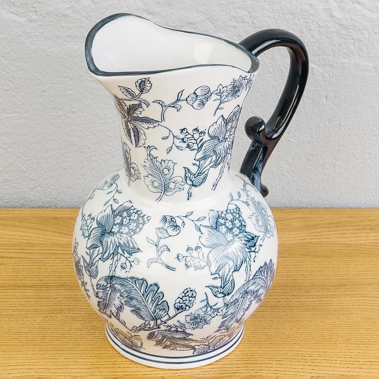 Кувшин с синей росписью Milk Jar Blue Painted