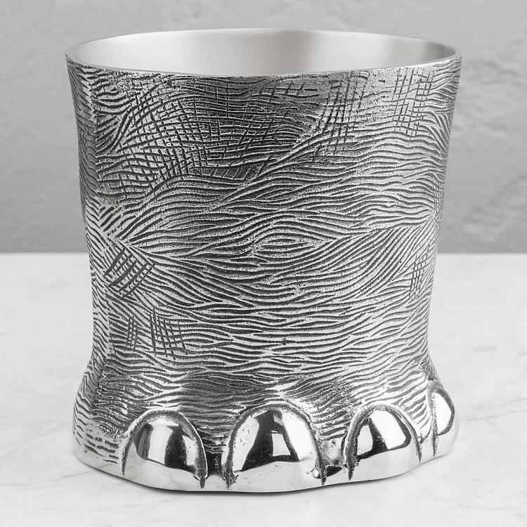 Ведро для льда Слон Elephant Ice Bucket Silver