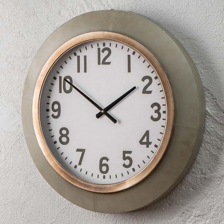 Industry Clock Grey