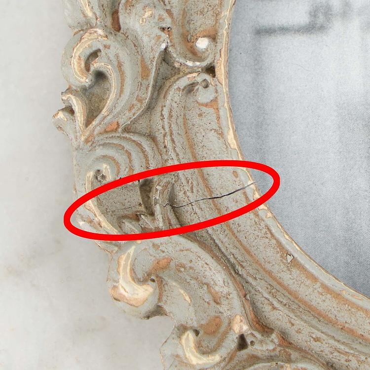 Рамка для фото в стиле Рококо на магнитах дисконт2 Rococo Photo Frame With Magnet discount2