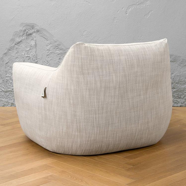 Кресло Summer Snug Chair Mark II лён Prime Washed Linen Flax - ракурс 4